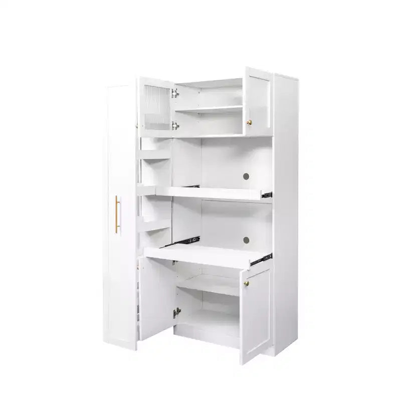 Meuble de rangement de cuisine multifonctionnel de 43 pouces