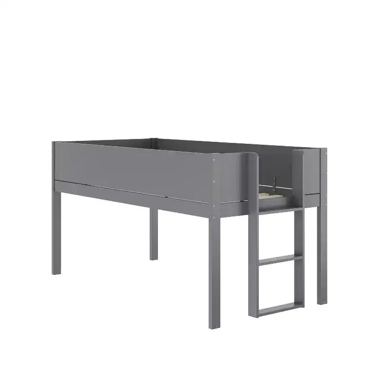 Lit superposé convertible en bois massif pour enfants