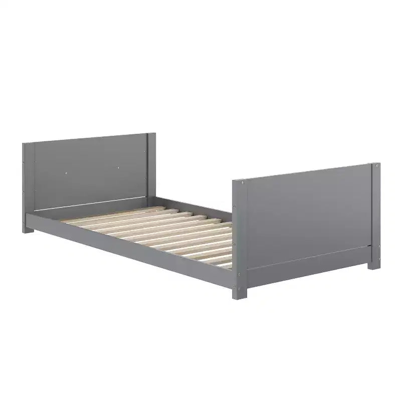 Lit superposé convertible en bois massif pour enfants