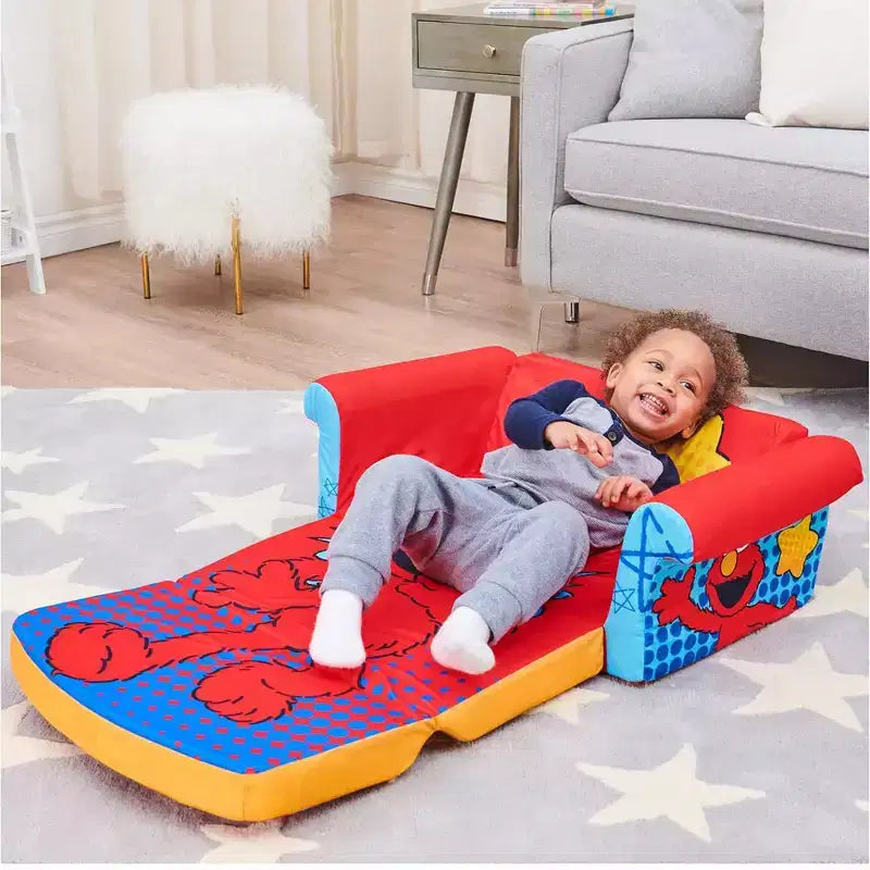 Meubles Enfants 2 en 1 Canapé-lit Pliant en Mousse