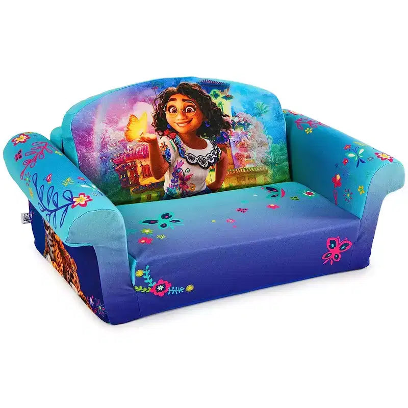 Meubles Enfants 2 en 1 Canapé-lit Pliant en Mousse