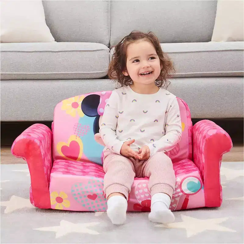 Meubles Enfants 2 en 1 Canapé-lit Pliant en Mousse