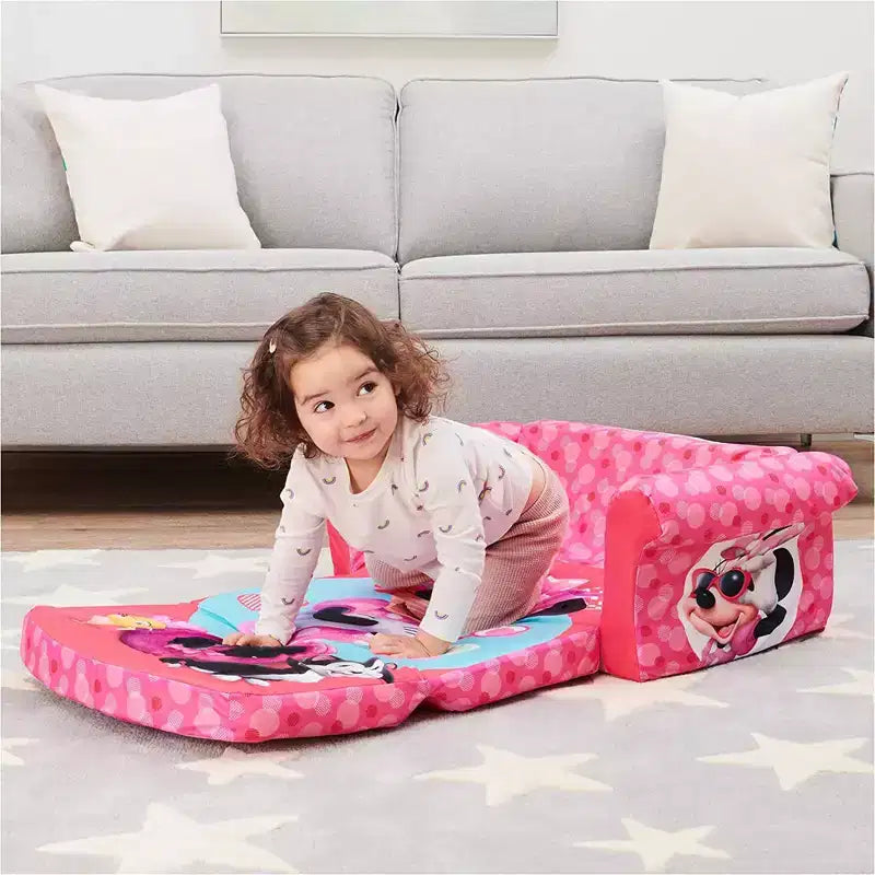 Meubles Enfants 2 en 1 Canapé-lit Pliant en Mousse