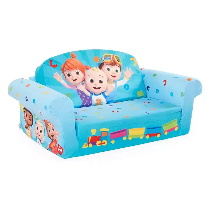 Meubles Enfants 2 en 1 Canapé-lit Pliant en Mousse