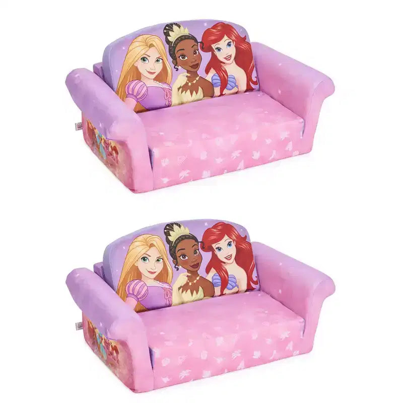 Meubles Enfants 2 en 1 Canapé-lit Pliant en Mousse