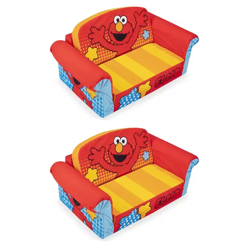 Meubles Enfants 2 en 1 Canapé-lit Pliant en Mousse