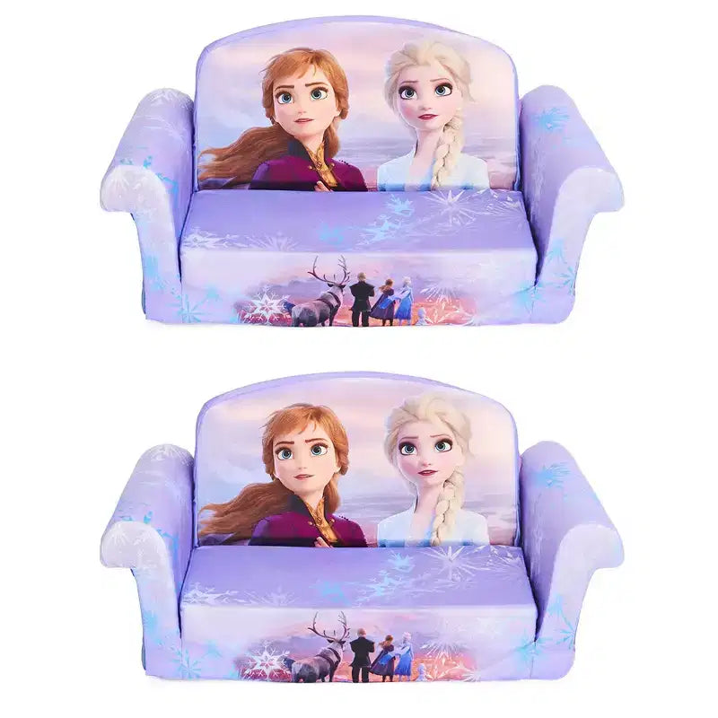 Meubles Enfants 2 en 1 Canapé-lit Pliant en Mousse