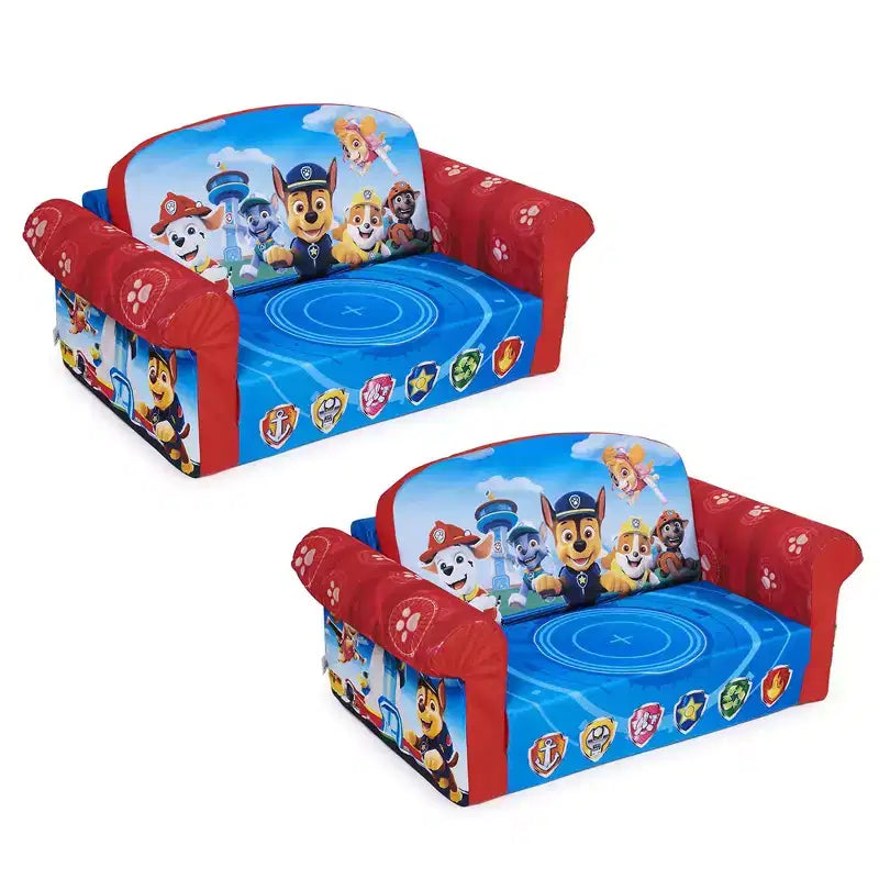 Meubles Enfants 2 en 1 Canapé-lit Pliant en Mousse