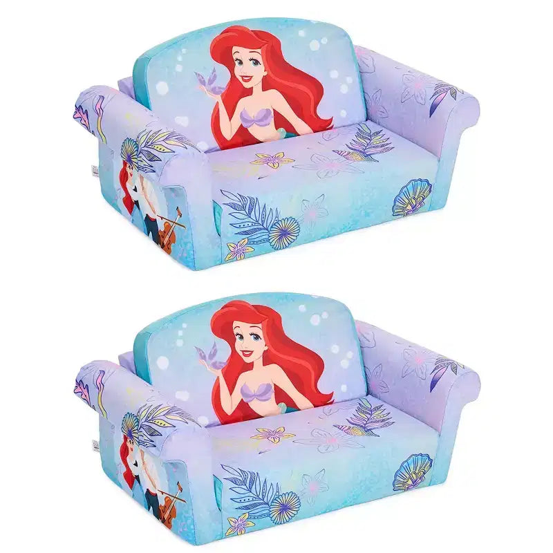 Meubles Enfants 2 en 1 Canapé-lit Pliant en Mousse