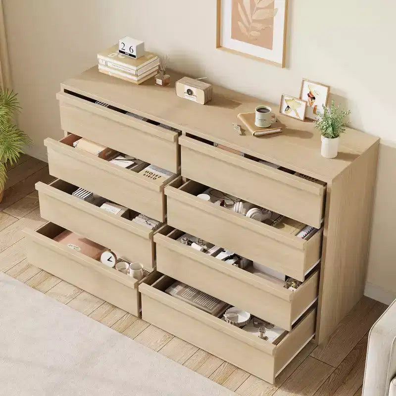 Commode double moderne large de 54 po