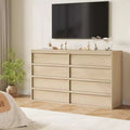 Commode double moderne large de 54 po