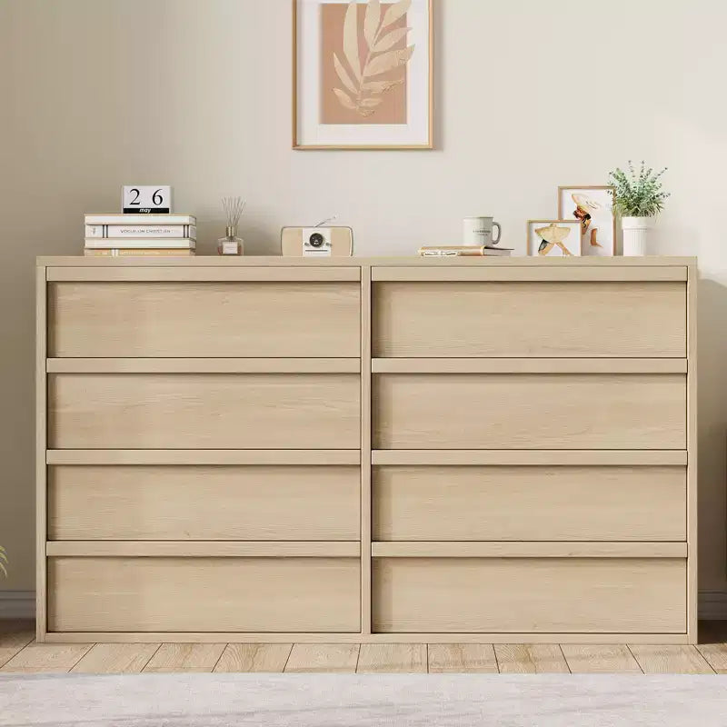 Commode double moderne large de 54 po