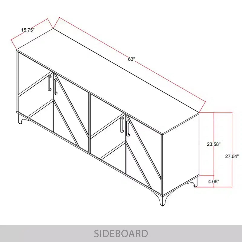 Buffet de rangement moderne
