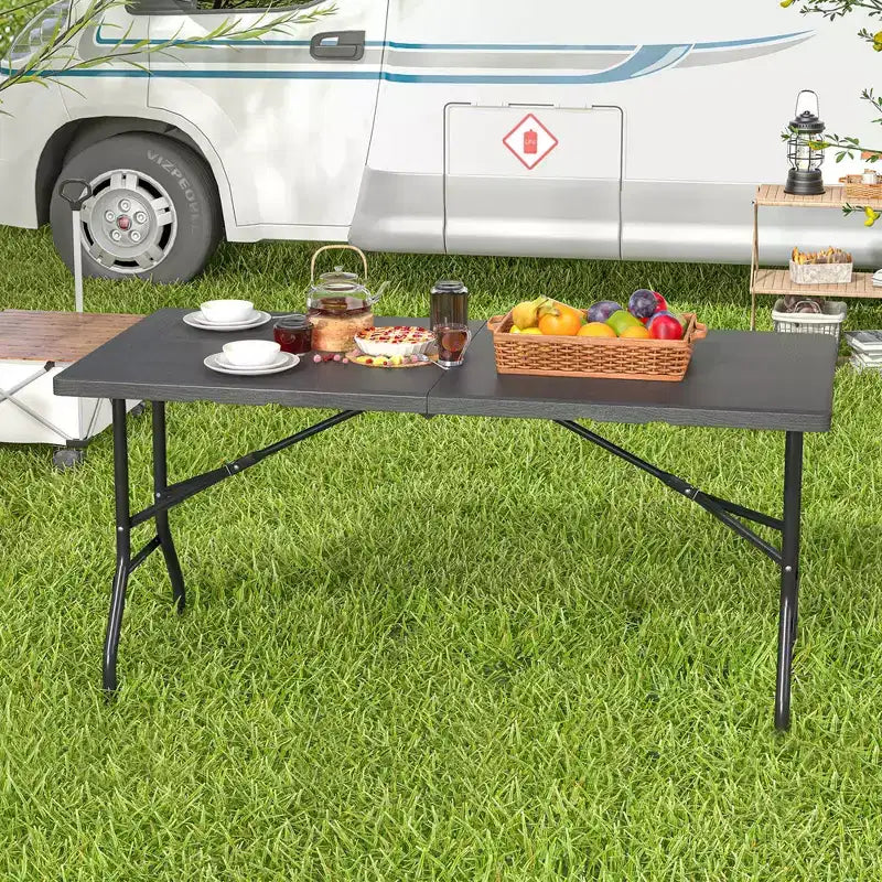 Table de pique-nique pliante Table à manger extérieure