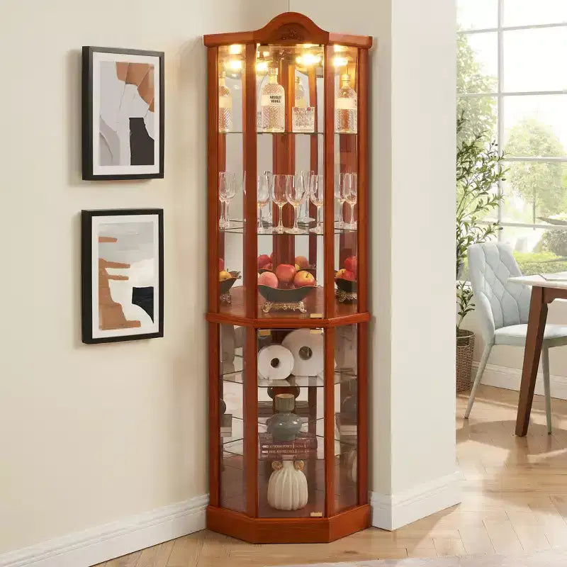 Vitrine avec 2 portes vitrées