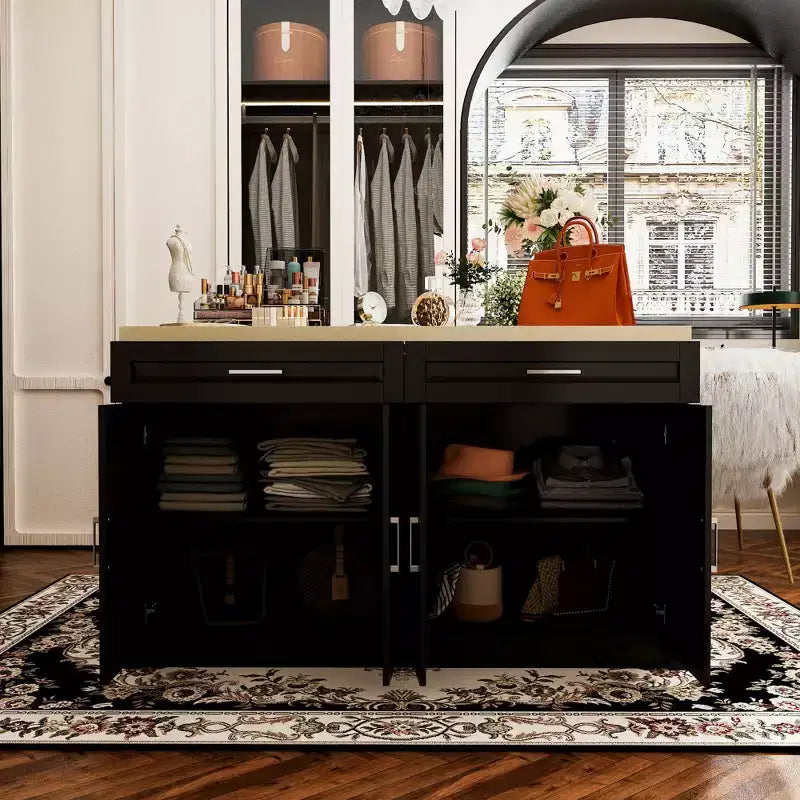 Commode îlot de rangement d'armoire de chambre