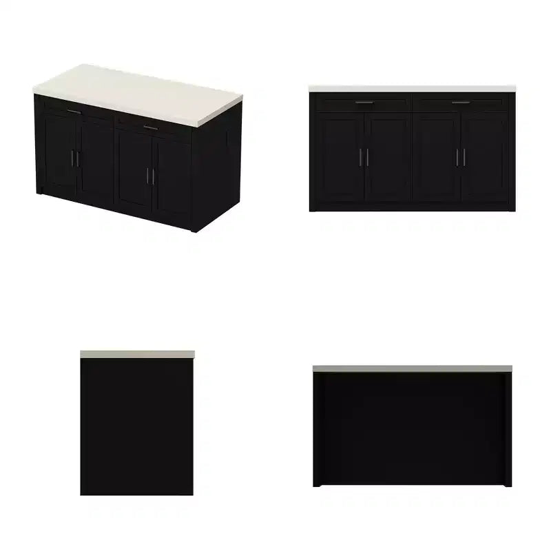 Commode îlot de rangement d'armoire de chambre