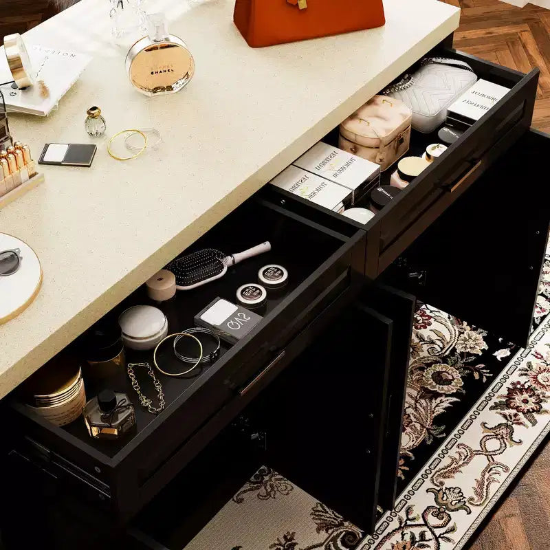 Commode îlot de rangement d'armoire de chambre