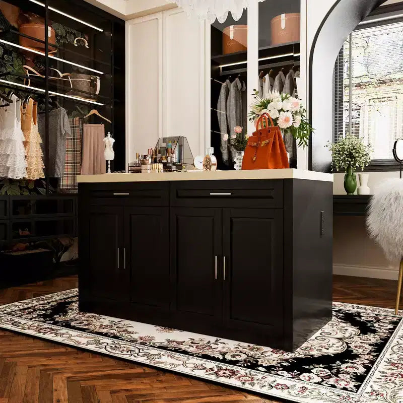 Commode îlot de rangement d'armoire de chambre