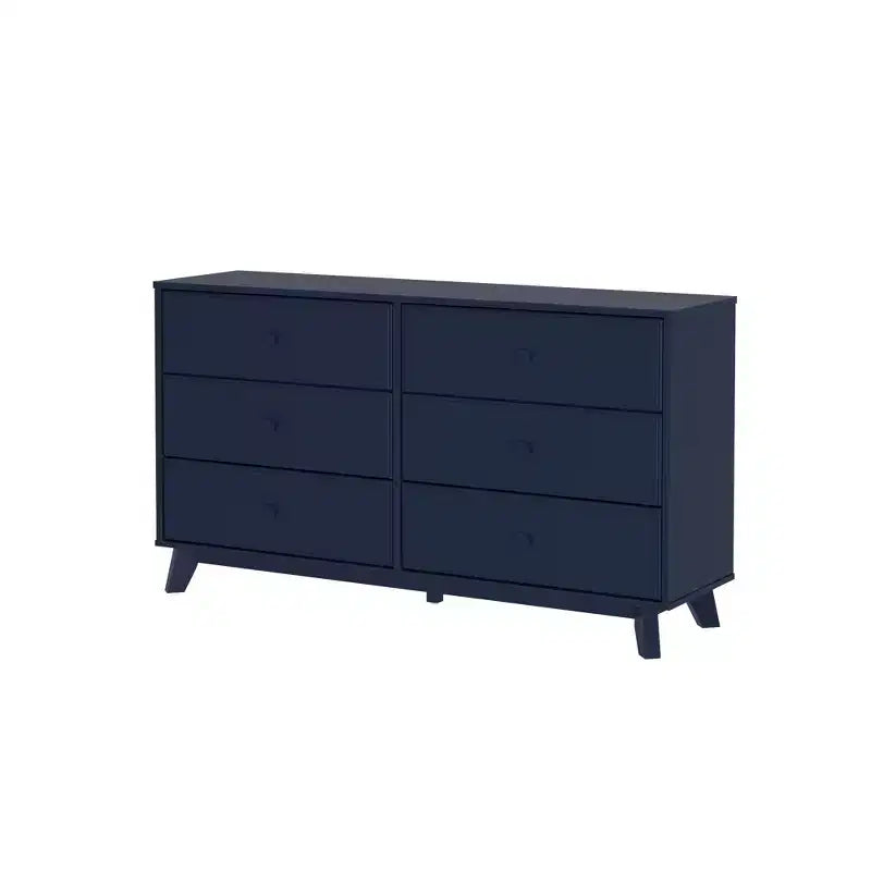 Commode en bois massif classique, commode de rangement pour chambre à coucher