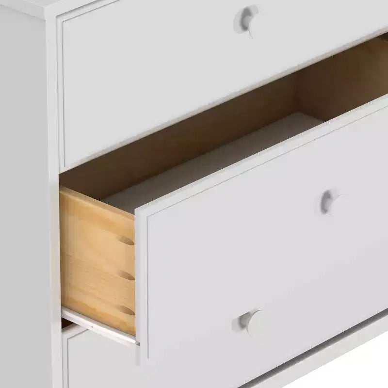 Commode en bois massif classique, commode de rangement pour chambre à coucher