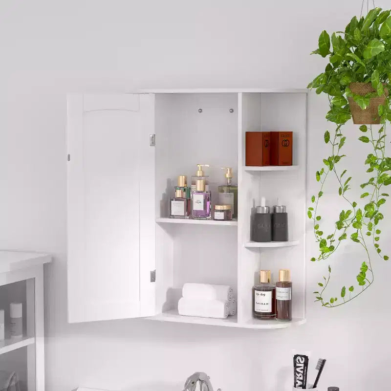 Meuble de rangement mural de salle de bain avec miroir