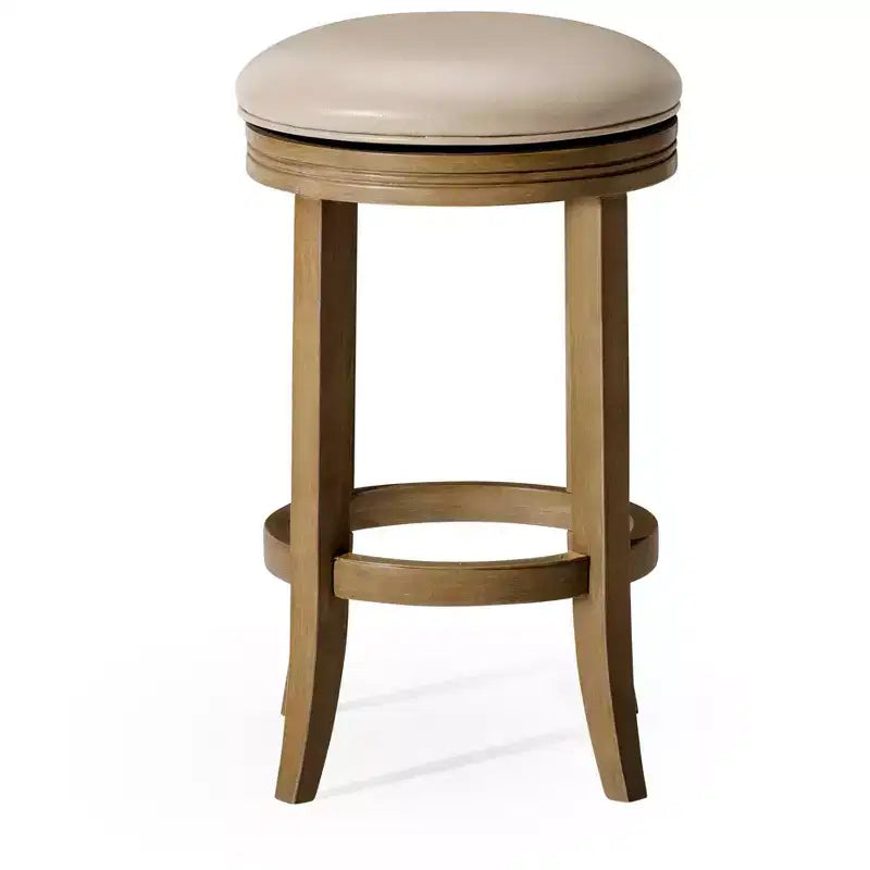 Tabouret de comptoir de cuisine en similicuir