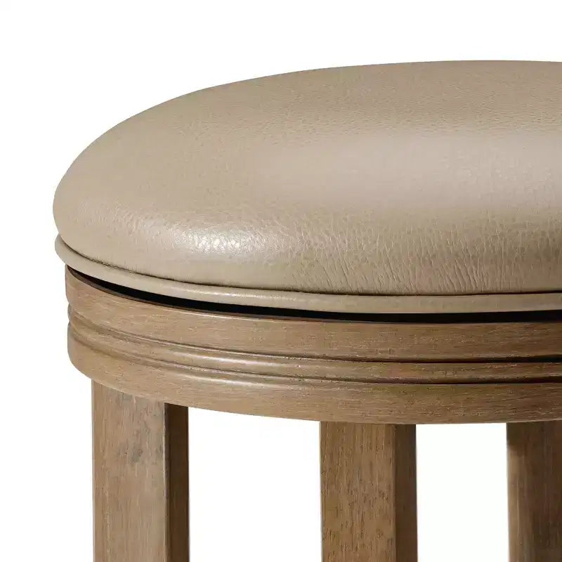 Tabouret de comptoir de cuisine en similicuir