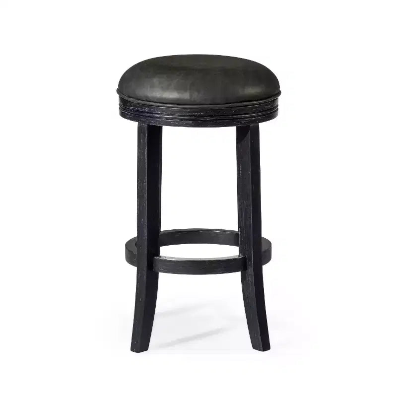 Tabouret de comptoir de cuisine en similicuir