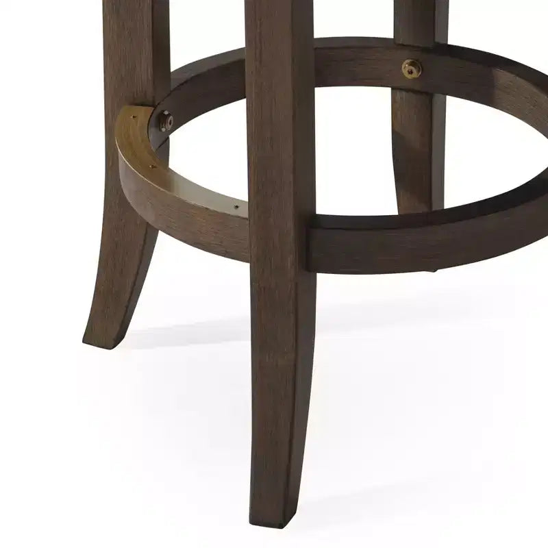 Tabouret de comptoir de cuisine en similicuir