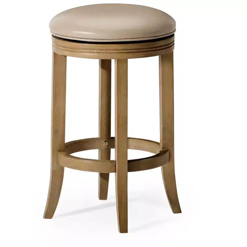 Tabouret de comptoir de cuisine en similicuir