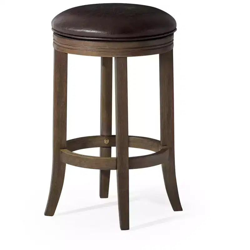 Tabouret de comptoir de cuisine en similicuir