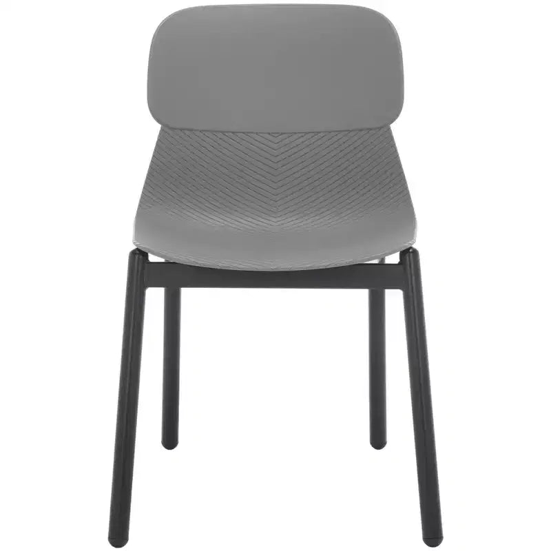 Chaise de salle à manger en plastique moulé