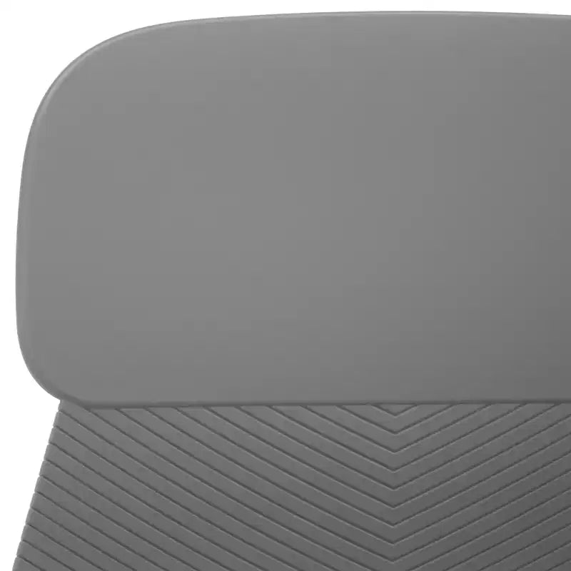 Chaise de salle à manger en plastique moulé
