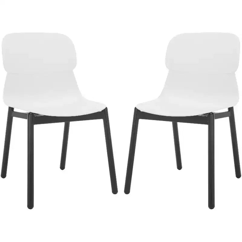 Chaise de salle à manger en plastique moulé