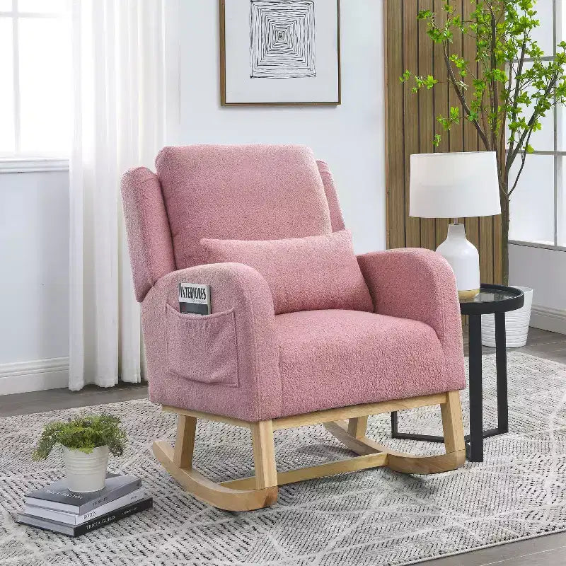 Fauteuils d'appoint modernes pour chambre à coucherFauteuil à bascule décontracté