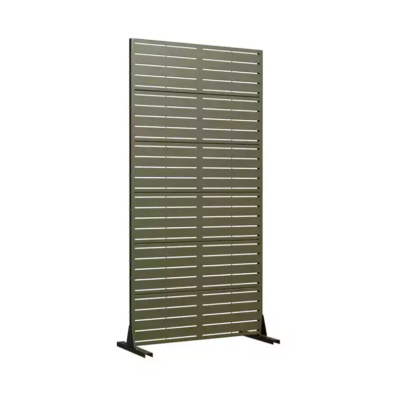 Brise-vue extérieur autoportant en métal Clôture décorative de jardin