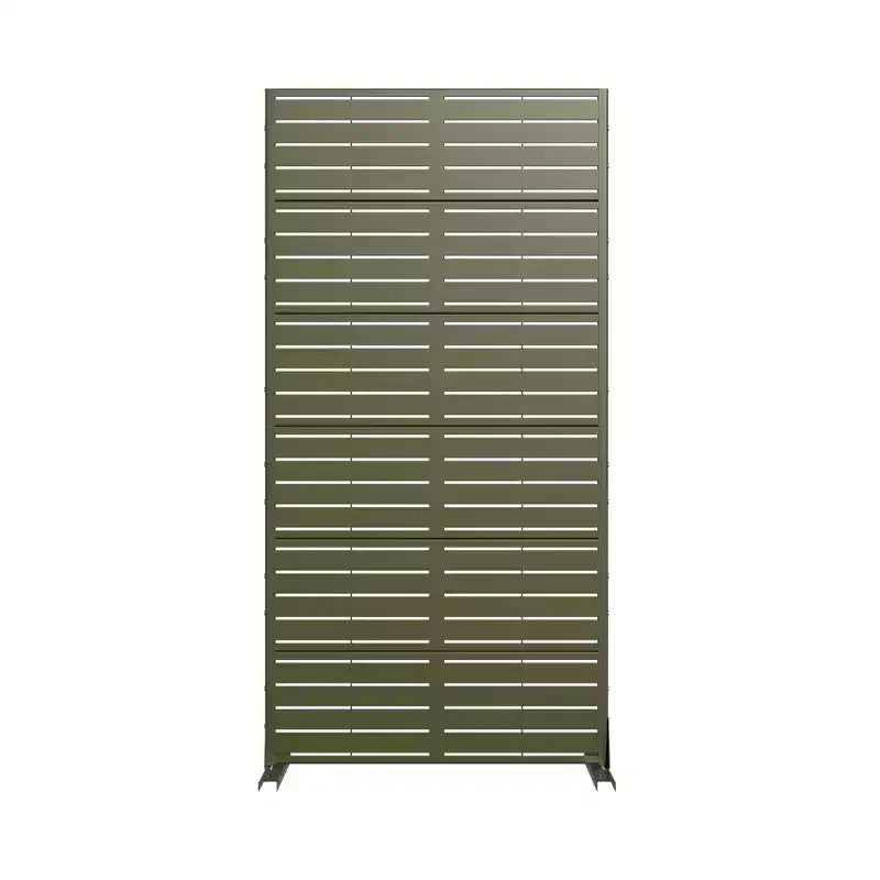 Brise-vue extérieur autoportant en métal Clôture décorative de jardin