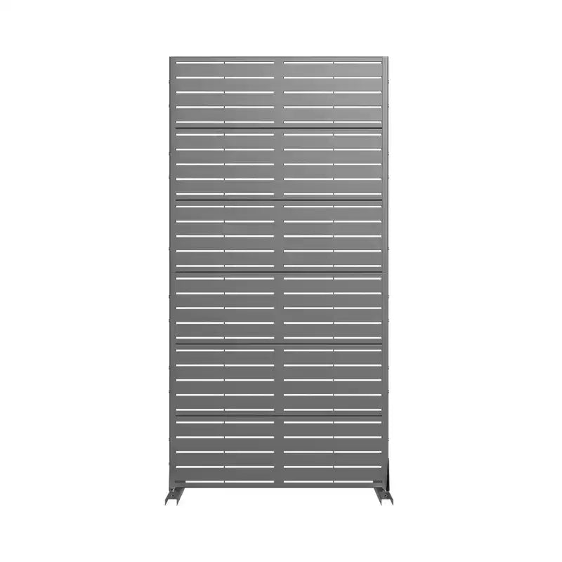 Brise-vue extérieur autoportant en métal Clôture décorative de jardin