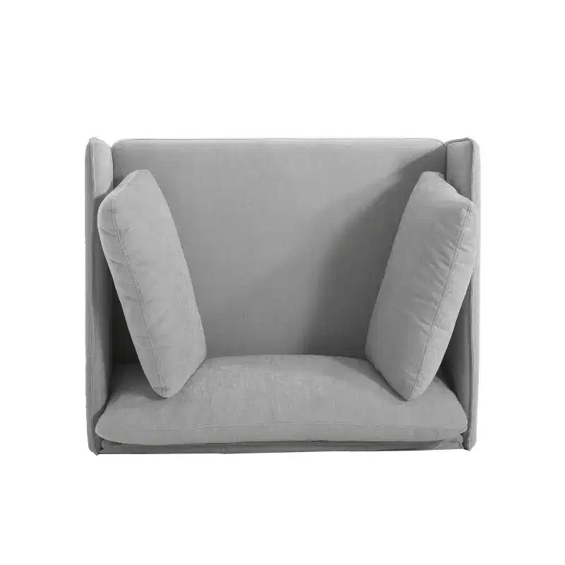 Chaise longue vintage en similicuir marron Rembourrage en polyester/PU