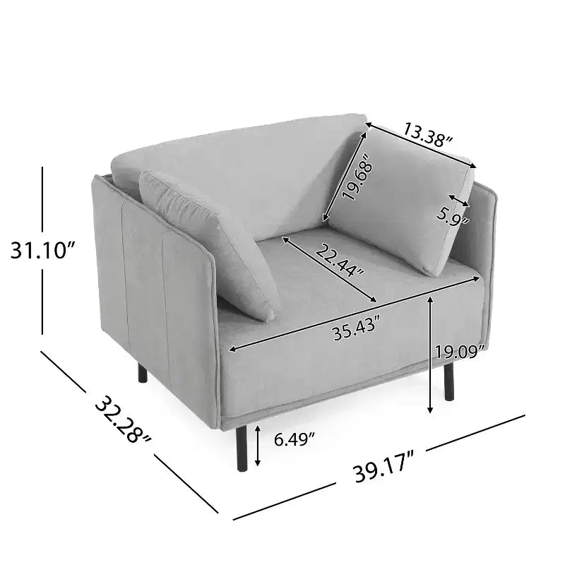 Chaise longue vintage en similicuir marron Rembourrage en polyester/PU