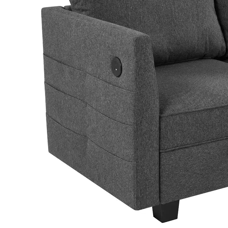 Canapé modulaire avec interface USB